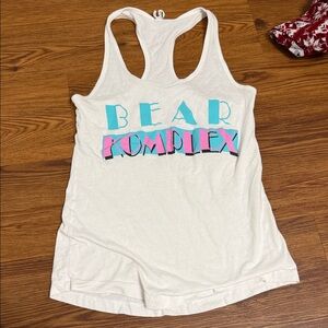 Bear KompleX White Tank Top